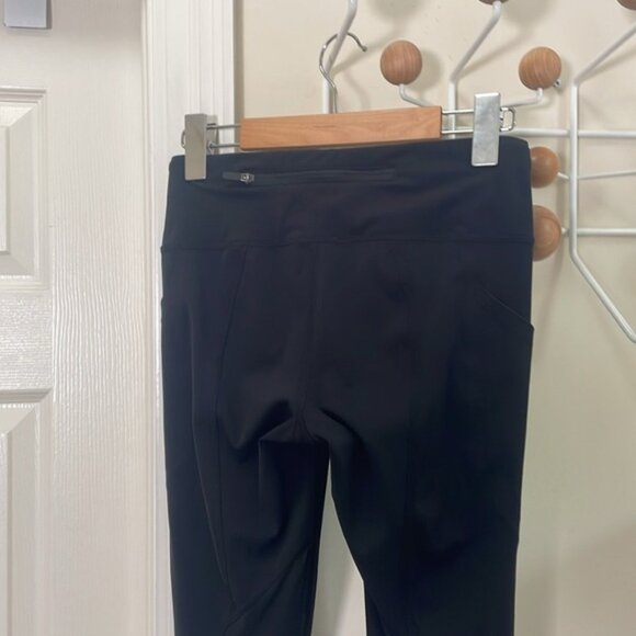 Lululemon - Pace Rival Crop Yoga Leggings - Black - Size 4 - Picture 7 of 12